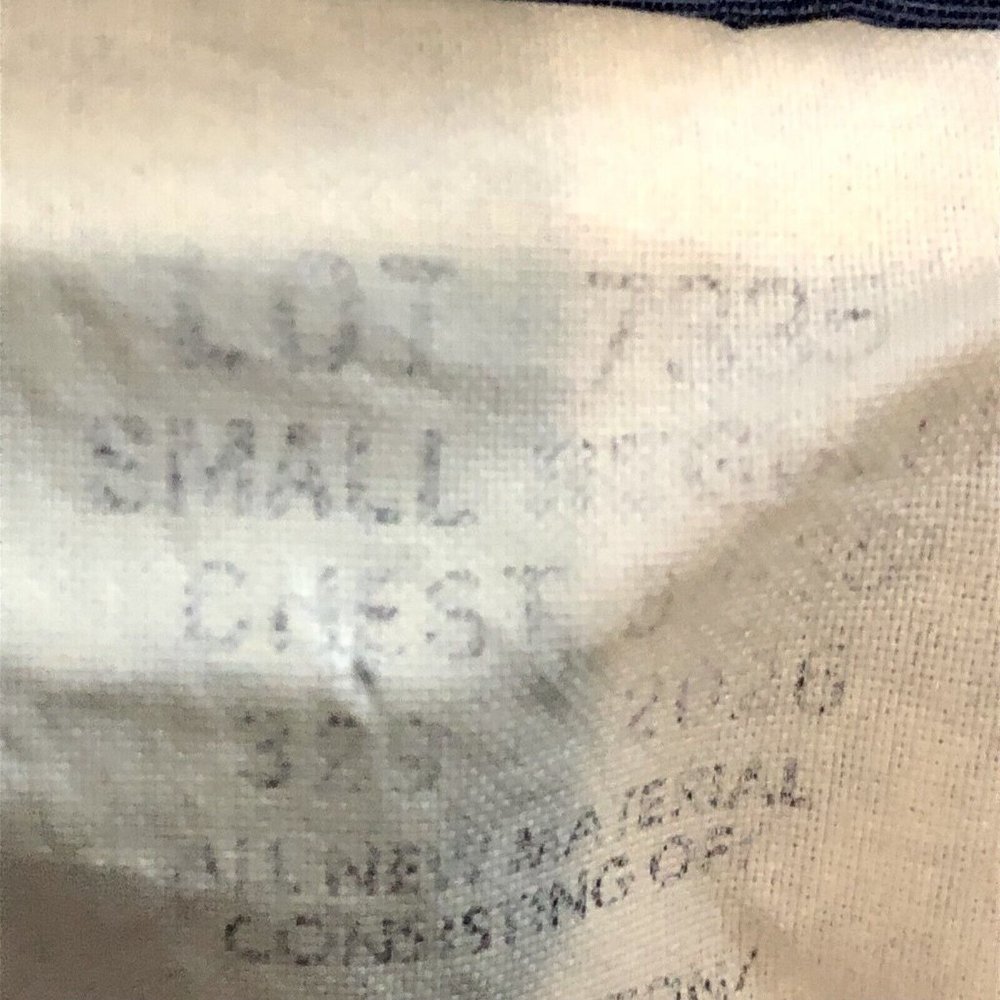 Vintage Puffer Vest Mens S Used Blue Insulated - Picture 8 of 9